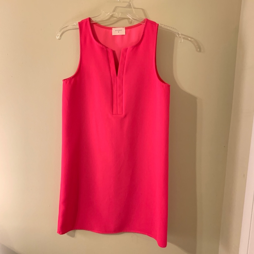 Bright Fuchsia Everly Sleeveless Dress size small